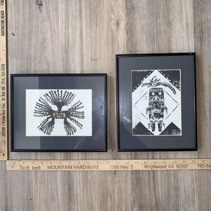 Southwestern Aztec Wall Decor, Native American Wall Art Print Navajo Tribal